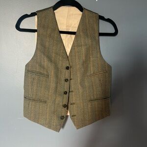 Vintage Olive Green Vest